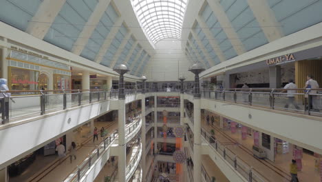 Seen-a-big-multi-storey-shopping-centre-with-walking-people