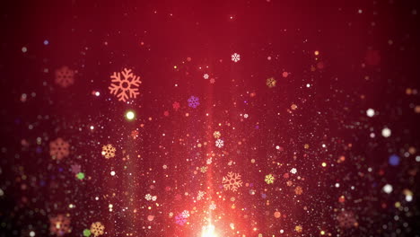 Weihnachtsbeleuchtung-Hintergrund