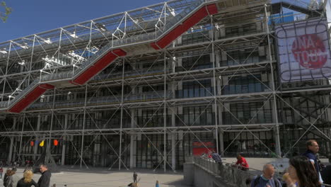 Edificio-Del-Centro-Georges-Pompidou-En-París