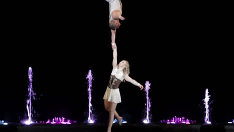 Perfomance-of-aerial-acrobats