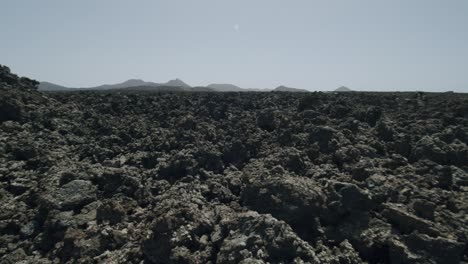 Volcanic-rocky-soil-of-Timanfaya-National-Park