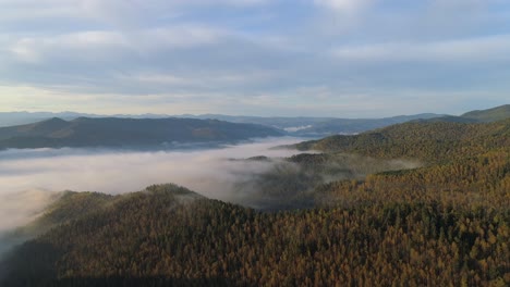 Luftaufnahme-Der-Herbstlandschaft