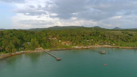 Aerial-View-of-Beautiful-Beach