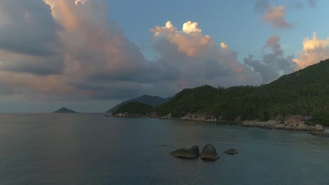 Sunset-Clouds-Over-Beach