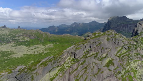 Aerial-View-of-Majestic-Mountains