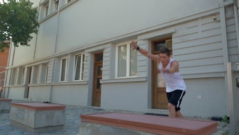 Guy-doing-acrobatic-tricks-on-the-street