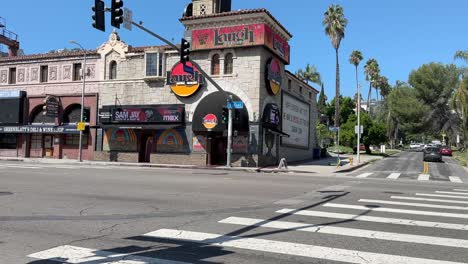 The-famous-Laugh-Factory-in-Hollywood,-California---establishing-shot