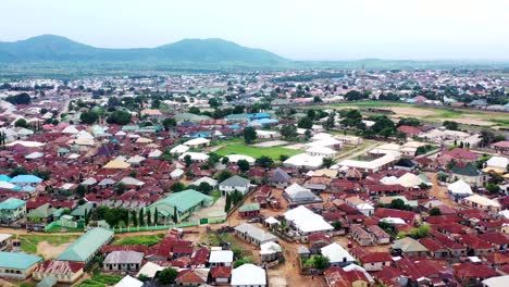 Kuje-Area-Council-in-Nigeria's-Federal-Capital-Territory---aerial-pullback-reveal