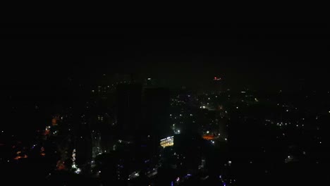 Diwali-Nacht-Drohne-Schoss-Kashimira-Miraroad-Thane-Feuerwerk-Weit-Weg,-Um-Näher-Zu-Kommen