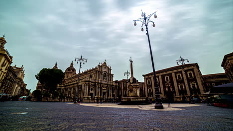 Video-Timelapse-De-Catania,-Sicilia,-Italia