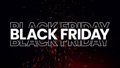 Black-Friday-graphic-element-with-flame-fire-spark-background
