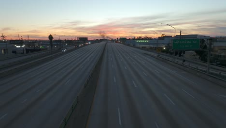 Autopista-La-10-Cerrada-Y-Vacía---Noviembre-2023