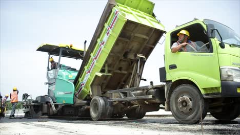 Proceso-Asfaltado-Infraestructura-De-Construcción-De-Carreteras