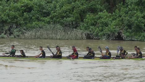 Regata-Y-Festival-Gedong,-Sarawak---30-De-Julio-De-2023,-Regata-De-Larga-Distancia