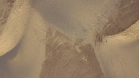 Sandlandschaft-Mit-Dünen-Luftaufnahme