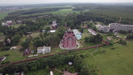 Lukino-Village-and-Cathedral-of-Ascension-aerial-view