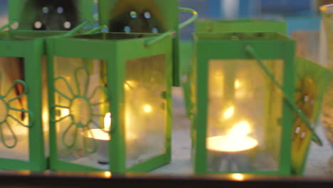 Street-lanterns-with-burning-candles