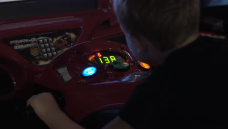 Child-driving-simulator-bike
