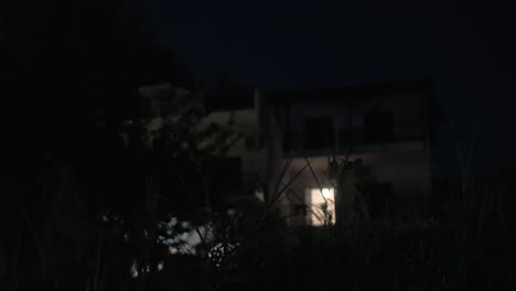 Casa-Moderna-En-La-Noche