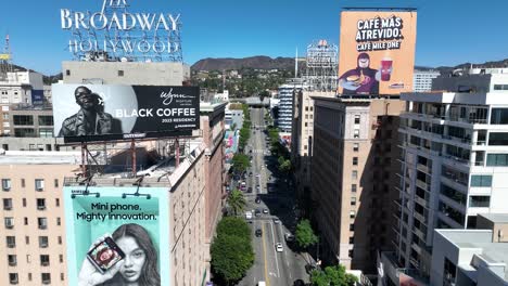 Hollywood-Boulevard-In-Los-Angeles-In-Kalifornien,-Vereinigte-Staaten
