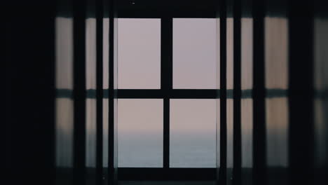 View-from-the-window-to-evening-seascape