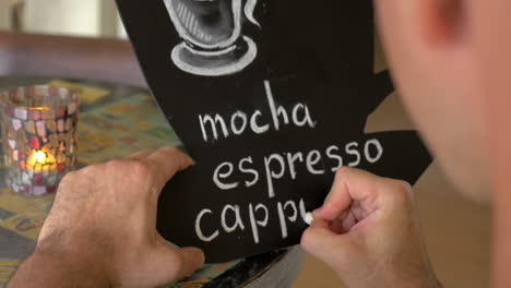 Man-writing-coffee-types-on-the-chalk-board