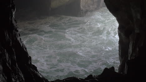 Grotto-and-rough-sea-at-Rosh-Hanikra