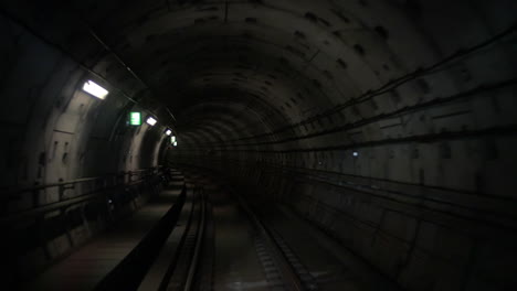 Going-through-the-underground-tunnel