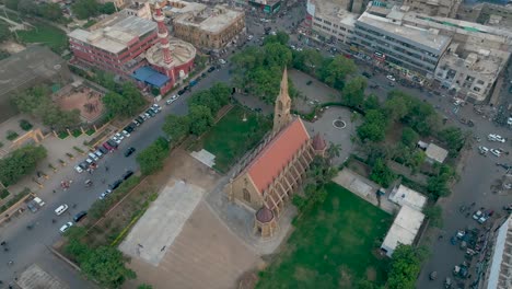 Aerial-Birds-Eye-View-Of-St