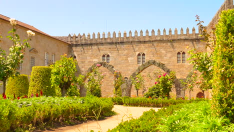 Portuguese-Episcopal-Palace---Archiepiscopal-Palace-of-Braga,-Portugal