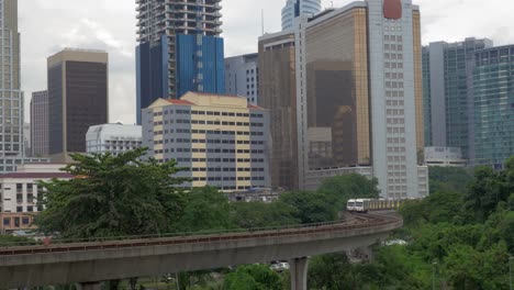 Train-riding-through-Kuala-Lumpur-Malaysia