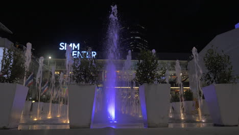 Colorful-fountains-near-Siam-Centre-in-Bangkok-Thailand