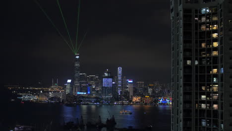 Lichtshow-In-Hongkong-Bei-Nacht