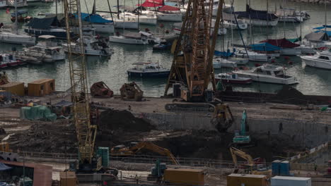Timelapse-of-construction-works-on-the-waterside