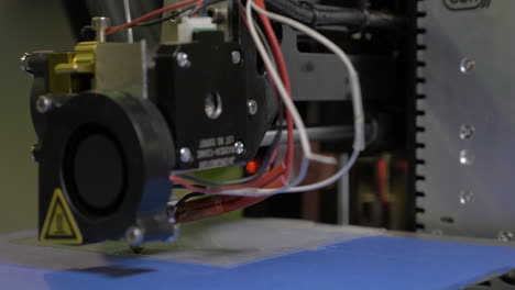 3D-printing-in-process-with-plastic-wire-filament-on-3D-printer