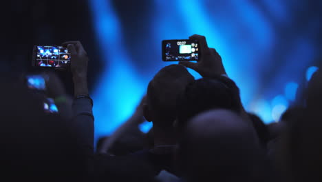 In-the-crowd-at-an-open-air-music-concert