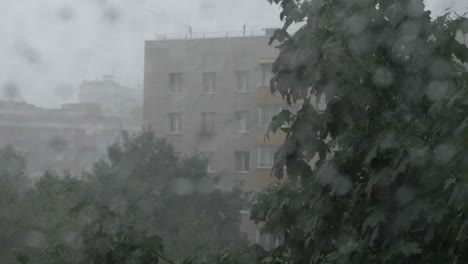 Heavy-rain-pouring-outside-the-window