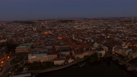 Luftaufnahme-Der-Altstadt-Von-Prag,-Tschechische-Republik
