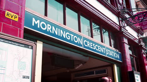 LONDON---MAY,-2017:-Close-up-of-signage-at-Mornington-Crescent-Underground-station,-Camden-Town,-London,-NW1