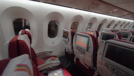 En-La-Cabina-Vacía-De-Hainan-Airlines