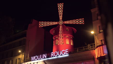 Moulin-Rouge-cabaret-in-night-Paris-France