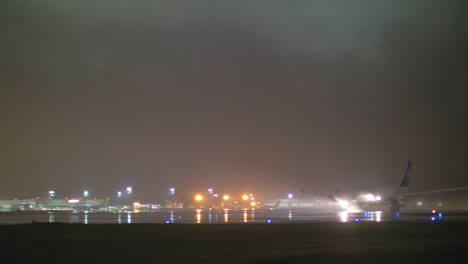A330-343-of-Aeroflot-in-Sky-Team-livery-taking-off-at-night