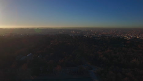 Aerial-cityscape-of-Madrid-with-Buen-Retiro-Park-Spain