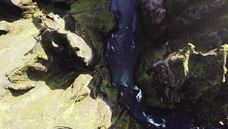 Aerial-Fjadragljufur,-Iceland