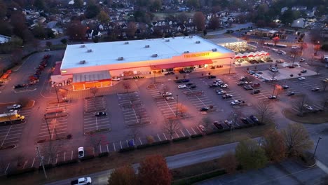 Drone-video-right-after-Home-Depot-Opening-on-Black-Friday-2023