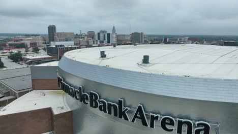 Pinnacle-Bank-Arena-Es-Un-Estadio-Cubierto-En-Lincoln,-Nebraska.