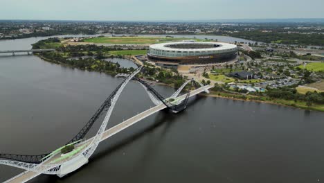 Optus-Stadion-Im-Weltklasse-Veranstaltungsort-Perth,-Westaustralien