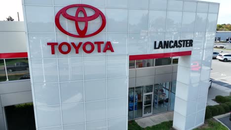 Toyota-dealership-of-Lancaster.-Aerial-view