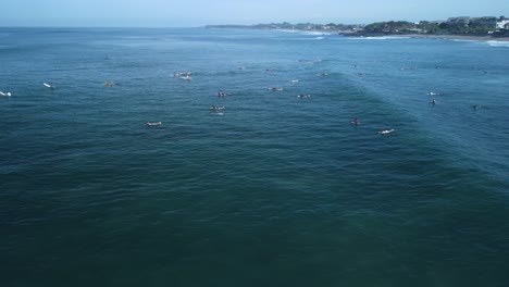 Surfers'-Paradise:-Aerial-Panorama-of-Bali's-Waters