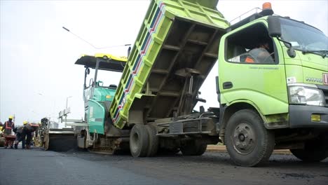 Process-asphalting-road-construction-infrastructure